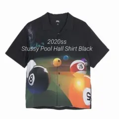 STUSSY Pool Hall Shirt Black/S ビリヤード