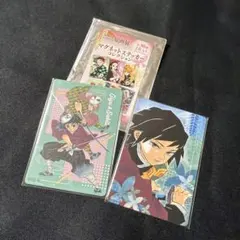 冨岡義勇　錆兎　鬼滅の刃　原画展　大阪　原作　マグネットステッカーコレクション