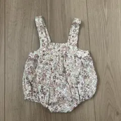 ZARA ベビー ロンパース 花柄 62cm 1-3ヶ月のサムネイル