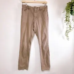 BEAMS HEART レディースジーンズ　茶色系カジュアル　無地最終セール価格