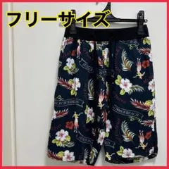メンズ ハーフパンツ トロピカルパンツ ハイビスカス