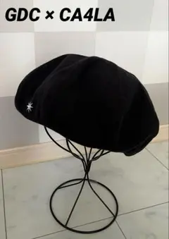激レア GDC × CA4LA ビックベレー帽 黒 ベレー ブラック - メルカリ