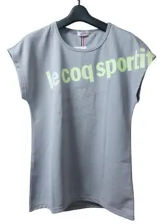 【新品未使用品】ルコックスポルティフ ノースリーブ Tシャツ ライトグレー L