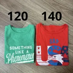 GapKids Tシャツセット 120cm 140cm