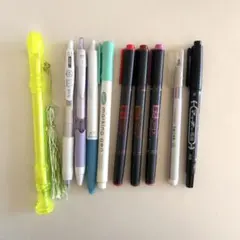 文房具まとめ売り 蛍光ペン ボールペン マッキー