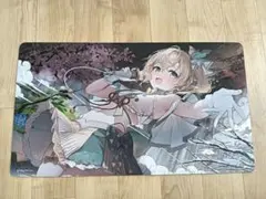 儒烏風亭 らでん】ミュシャ風 プレイマット ラバーマット ホロライブ