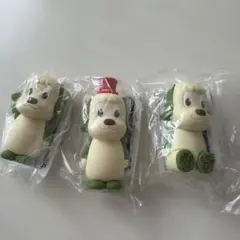 ワンワンとうーたん 3Dラバーマスコット フィギュア 3種セット