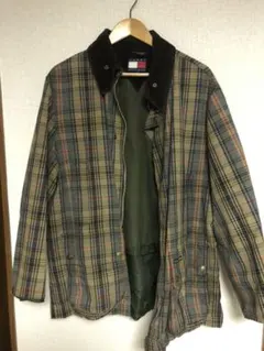 チェックオイルジャケット TOMMY HILFIGER
