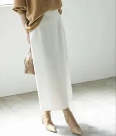 2025年最新】noble ジャージーライクカラータイトスカートの人気