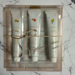 国産柑橘ミニハンドクリームセット(3本セット)