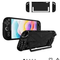 美品　Nintendo switch2 カバー　TPU+PC 保護ケース 充電