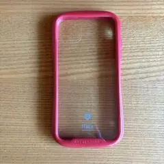 iPhone11 iPhoneケース iFace クリア 透明　赤