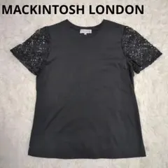 MACKINTOSH LONDON レース袖 カットソー ブラック 38のサムネイル