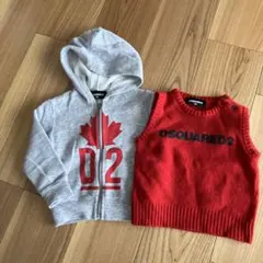 DSQUARED2 トレーナー・ニットベスト18M