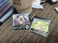 Dr.STONE 缶バッジセット 2個　ローソンストア100