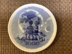 ロイヤルコペンハーゲン　ミニイヤープレート　ミレニアム2000のサムネイル