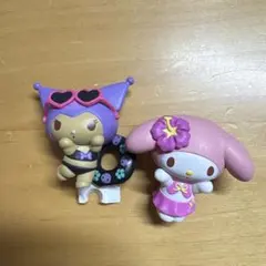 サンリオ みんなでバカンスフィギュア マイメロ＆クロミ