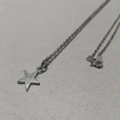 irony シルバーネックレス 星 スター SV925