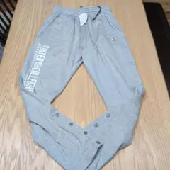 バスケットウエア パンツ 裾ボタン