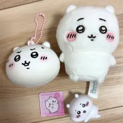 ちいかわ ぬいぐるみ スクイーズ マグネット フィギュア4点セット