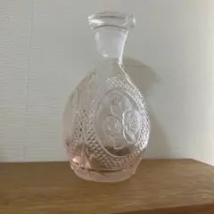 北一硝子（小樽）バラ柄醤油差し 大サイズ（ピンク）液ダレしない醤油