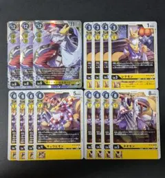 デジモンカード サクヤモン：巫女モード 他 計15枚セット デジカ