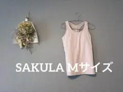 ほぼ未使用LAVA SUKALA ピンク タンクトップ ヨガウェア Mサイズ