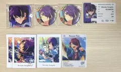 あんスタ 流星隊 仙石忍 ぱしゃっつ EMOCA 缶バッジ ID風カード セット