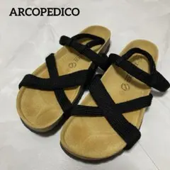 アルコペディコ　クロスストラップ　コンフォートサンダルのサムネイル