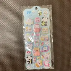 【新品未使用】動物キャラクター おしりシール