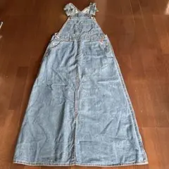 デニム ジャンパースカート サロペット ロングMサイズ　Betty Smithのサムネイル