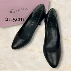 DIANA ダイアナ パンプス ブラック 日本製 21.5