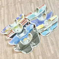 ベビースタイ　よだれかけ　スタイ　ビブ　よだれ掛け　360スタイ　男スタイ