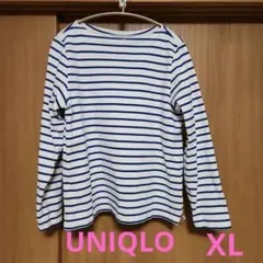 ❇️美品❇️UNIQLO　ボーダー　カットソーTシャツ　XL
