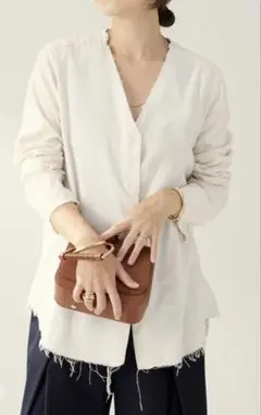 Plage R’IAM シルクMIX DAMEGE シャツのサムネイル
