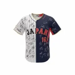 H*O様 新品 大谷翔平 WBC 2023 サインプリント　ユニフォーム XL