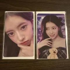 NiziU リマ ハピドロ F賞 トレカ フォトカード AB セット ②