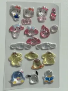 【正規品】ボンボンドロップシール　サンリオミニ　おすそわけ