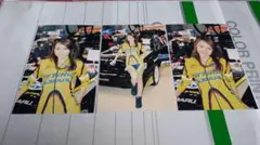 片瀬ゆき 写真 はがきサイズ 1枚 レースクイーン アイドル タレント
