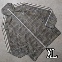 海外限定⭐極美品アディダスベッケンバウアートラックジャケット千鳥タータンチェック