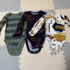 carter's 新生児ロンパース 3点セット