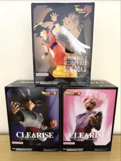 ドラゴンボール　孫悟空&ゴクウブラック&超サイヤ人ロゼゴクウブラック