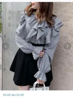 olive des olive シャツ