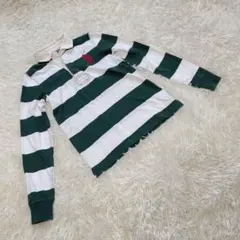 美品☆ラルフローレン ラガーシャツ ビッグポニー S 160/84A
