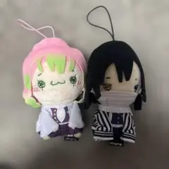 【即購入可〇】鬼滅の刃 もちぴこマスコット 甘露寺蜜璃 伊黒小芭内 おばみつ