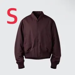 【最終値下げ！】UNIQLO+C ユニクロ ボマージャケット ワイン MA-1