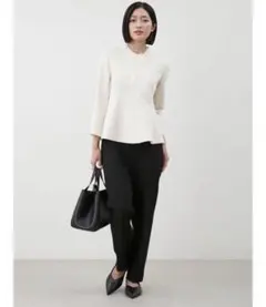 新品未使用】MilaOwen 2wayレースカラーペプラムSET UP 0 - メルカリ