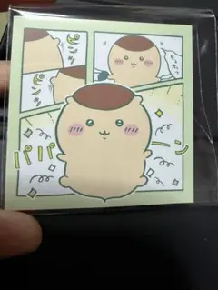 ちいかわ わっふれーむ シール くりまんじゅう