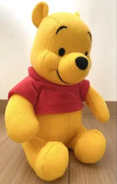 【新品タグ付き】 プーさん あみぐるみ knit / Disney Store