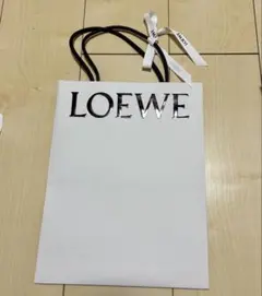 LOEWE ショップ袋 ホワイト